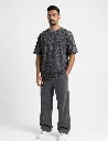 T-shirt Black Marble
